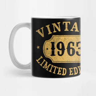 1963 57 years old 57th Limited Birthday, Anniversary Gift T-Shirt Mug